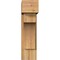 Ekena Millwork Westlake Block Rough Sawn Bracket w/ Offset Brace, Western Red Cedar, 8"W x 22"D x 30"H BKT0806X22X30WTL05RWR - alternate 2
